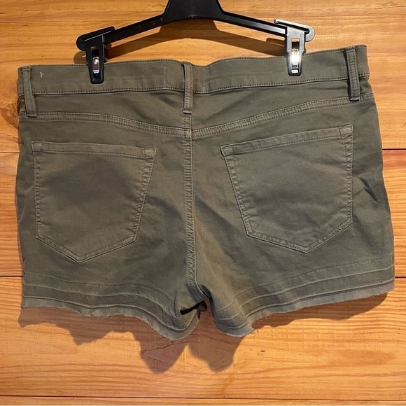 Loft Olive Green High Rise Shorts 30 - Picture 2 of 9